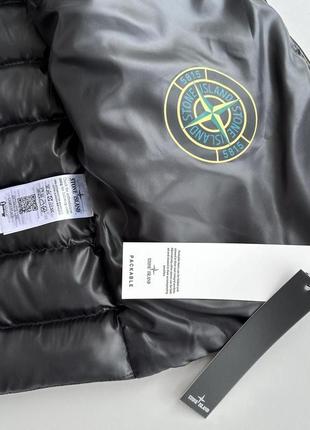 Жилет stone island new чорний3 фото