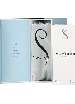 Вибропуля swan maximum + comfy cuff blue 7