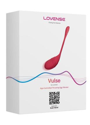 Смарт-виброяйцо lovense vulse (thrusting egg vibrator) 8