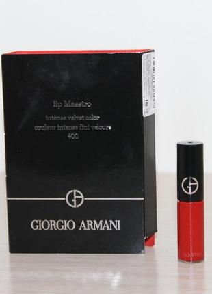 Жидкая помада giorgio armani lip maestro