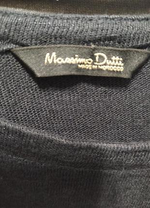 Платье трикотаж лён massimo dutti10 фото