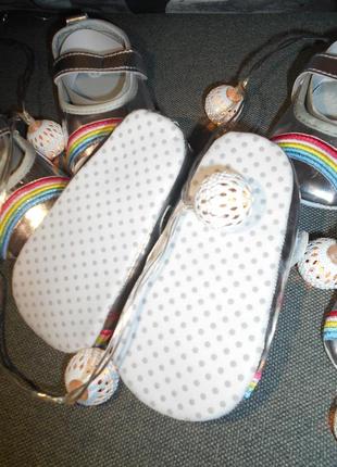 Обувь для малышек, пинетки от 0 до 18 мес3 фото