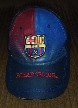 Бейсболка (кепка) футбольная, fc barcelona, коллекционная.2 фото