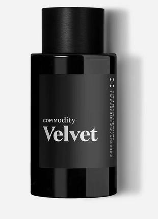 Commodity black collection velvet