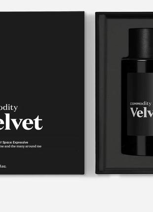 Commodity black collection velvet
