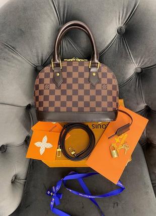 Сумка в стиле louis vuitton alma люкс1 фото