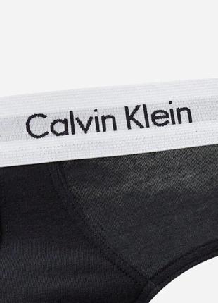 Набор мужских трусов-брифов calvin klein черные, 3 шт7 фото