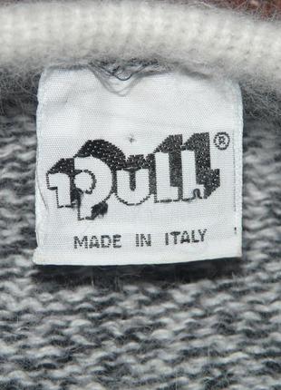 Супер мягкая кофта  1pull  италия  винтаж свитер  шерсть, ангора4 фото