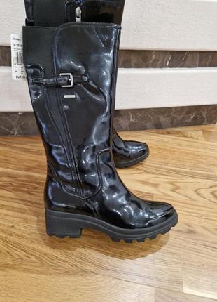 Сапоги лакированные rockport waterproof hydro-shield / разм.38,5 оригинал