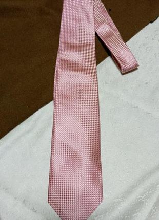 Ніжна розова краватка ( галстук)