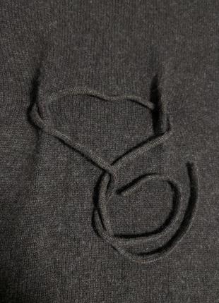 Joe taft элегантный меланжевый свитер из кашемира7 фото
