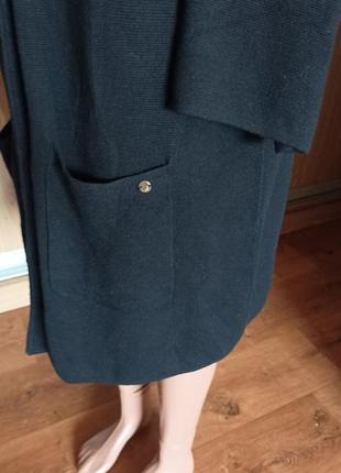 Классный, длинный кардиган/легкое пальто, большой размер4 фото