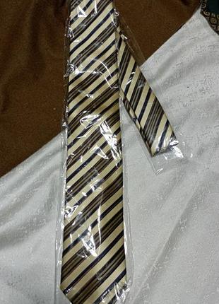 Золотистый нежный галстук ( галстук)