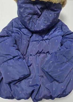Курточка куртка удлиненная утепленная на 3-4 года6 фото