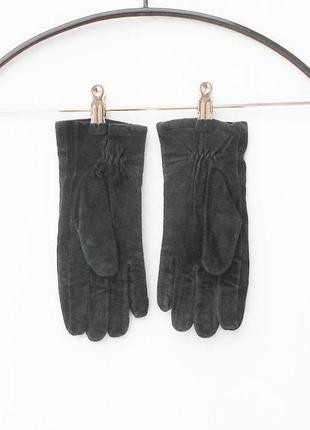 Замшевые перчатки с подкладом размер l длина среднего пальца 8 ширина перчатки 9,5 длина всей перчат3 фото