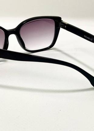 Тонированные очки для зрения с шорами, черные3 фото