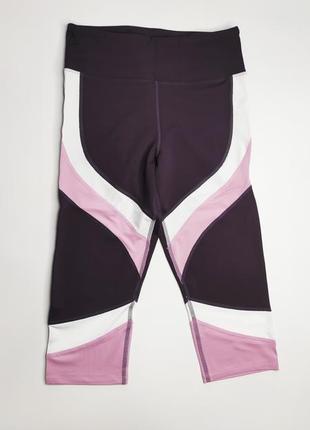 Спортивные капри бриджи женские aurique amazon l наш 50-52 фиолетовый7 фото