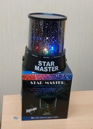 Проектор ночник звездного неба star master стар мастер1 фото