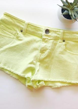 Victoria’s secret vs boyfriend jean shorts in neon шорты бойфренд оригинал3 фото