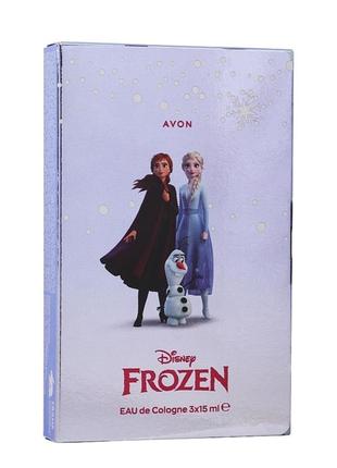 Детский парфюмерный набор " frozen " disney avon 3×15ml.7 фото