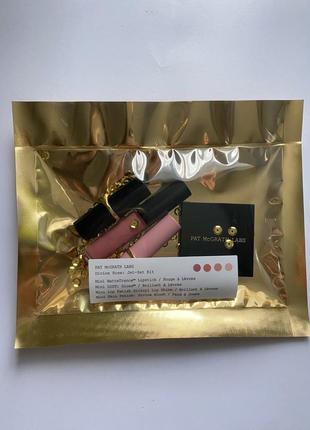 Набор для макіяжа divine rose jet-set kit limited edition pat mcgrath labs