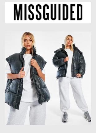 Arket, missguided фантастичний, модний пуфер 2в1, куртка та жилет