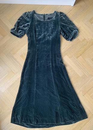 Оксамитова сукня izabel marant, xs1 фото