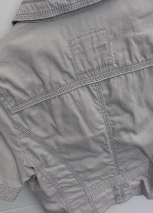 100% хлопковый пиджак жакет летний рукав короткий р м с4 фото