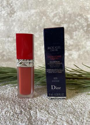 Dior rouge dior ultra care liquid помада для губ #635 ecstase1 фото