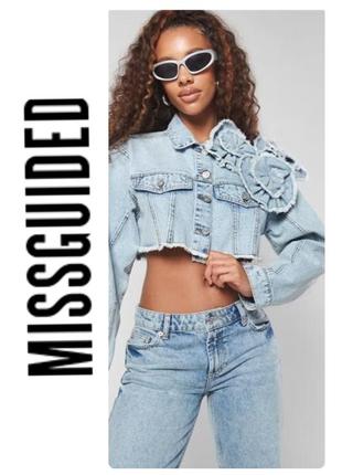 Очень крутой пиджак кроп от missguided (англия)1 фото