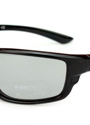 Фотохромные очки с поляризацией polar eagle pe8411-c1 photochromic, серые1 фото