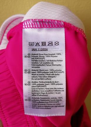 Яркие спортивные шорты для девочки подростка розовые6 фото