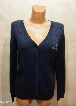 Элегантный качественный кардиган известного швейцарского бренда bondelid