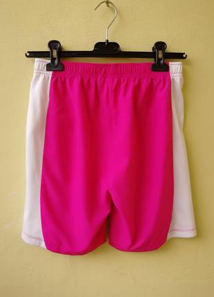 Яркие спортивные шорты розовые2 фото