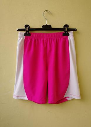 Яркие спортивные шорты розовые1 фото