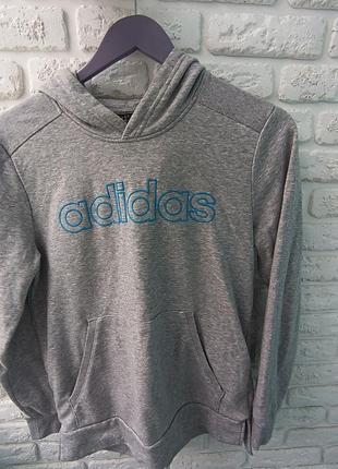 Толстовка, худи, капюшонка трехните adidas р.s,m2 фото