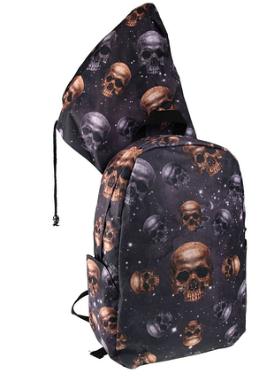 Banned, стильний рюкзак з пристібним капюшоном