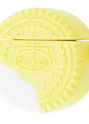 Чохол для airpods печиво жовте