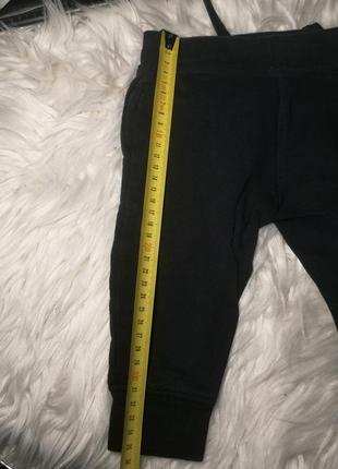 Утепленные спортивные штаны на 9-12 месяцев 74-80 см штанишки штанишки6 фото