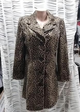 Тренч леопардовый