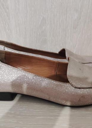 Туфли, лоферы 37 р.в середине нат.кожа