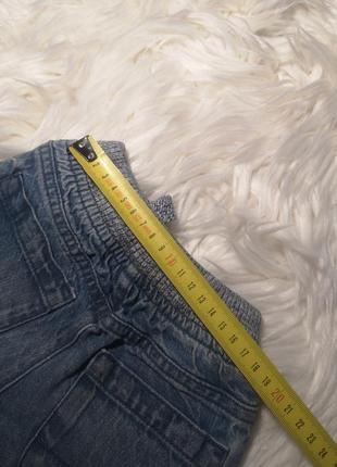 Джинси штани на 12-18 місяців 86 см штанці штанішки  брюки джинсові9 фото