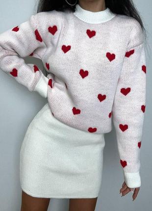 Комплект свитер+юбка7 фото