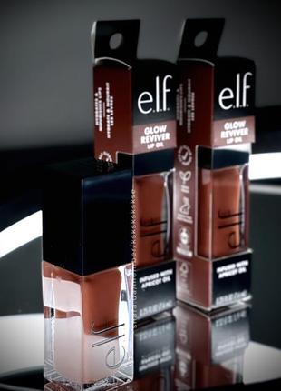 Масло блеск для губ e.l.f. elf glow reviver lip oil honey talks 7,6 ml