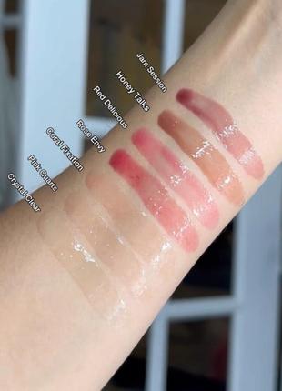 Масло блеск для губ e.l.f. elf glow reviver lip oil rose envy 7,6 ml4 фото