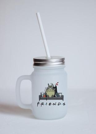 Баночка для напитков anime friends