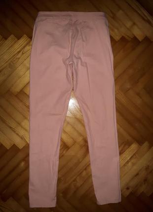 Пудрово-розовые брюки скинни от ichi! p.-s2 фото