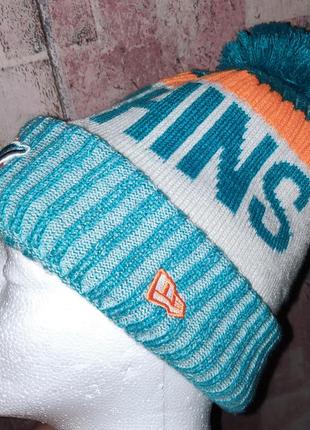 Зимняя шапка new era nfl miami dolphins4 фото