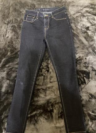 Женские темно-синие джинсы 27 high-rise skinny levi’s