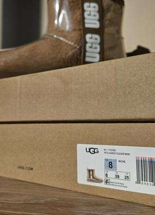 Взуття жіноче ugg classic clear mini водонепроникне угги агси3 фото